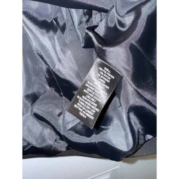 NWT Worthington Black Single Button Relaxed Fit Blazer Jacket Women's Size Large - Picture 5 of 5